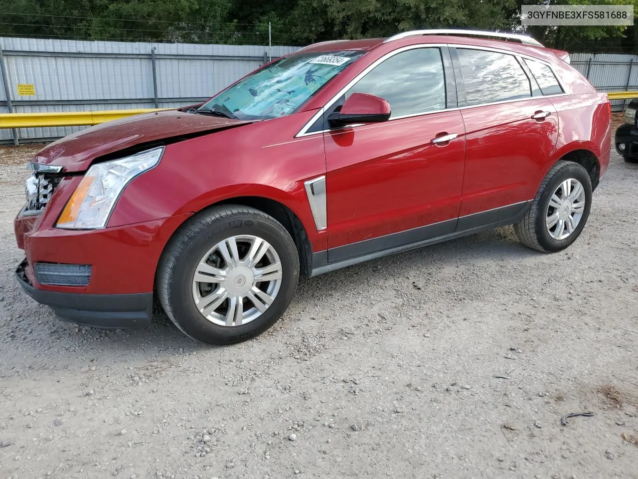 3GYFNBE3XFS581688 2015 Cadillac Srx Luxury Collection