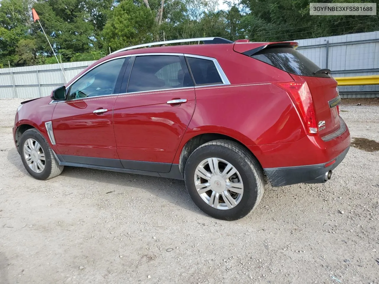 2015 Cadillac Srx Luxury Collection VIN: 3GYFNBE3XFS581688 Lot: 73669354