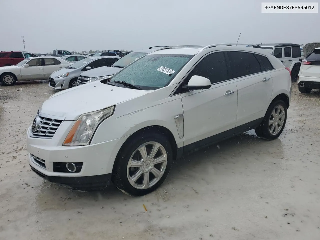 2015 Cadillac Srx Premium Collection VIN: 3GYFNDE37FS595012 Lot: 73827374