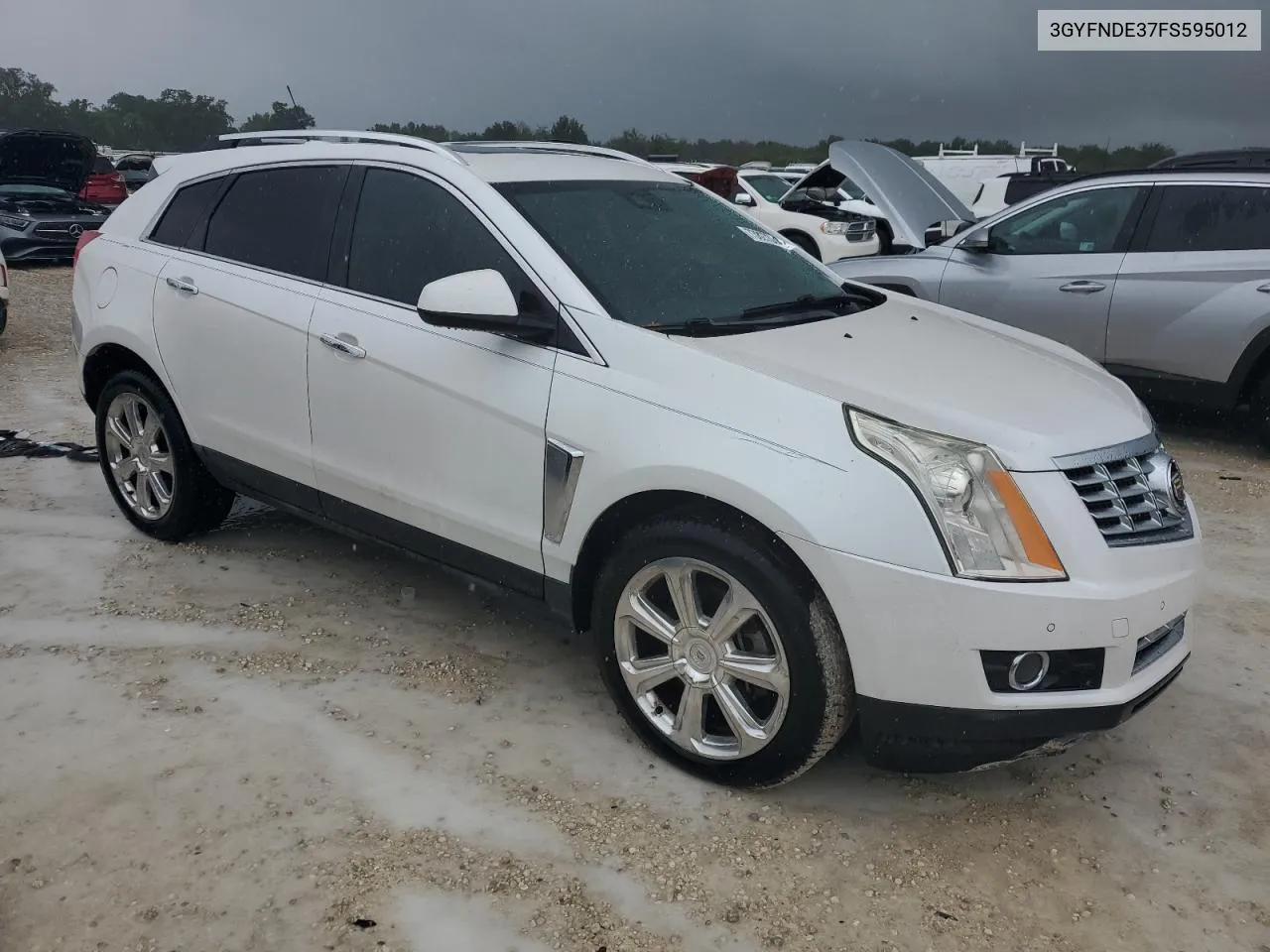 2015 Cadillac Srx Premium Collection VIN: 3GYFNDE37FS595012 Lot: 73827374