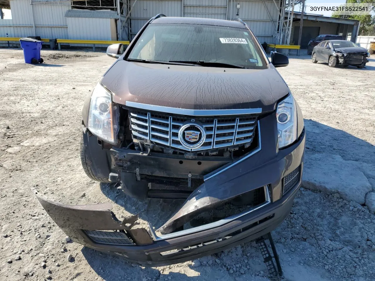 2015 Cadillac Srx VIN: 3GYFNAE31FS522541 Lot: 73828364