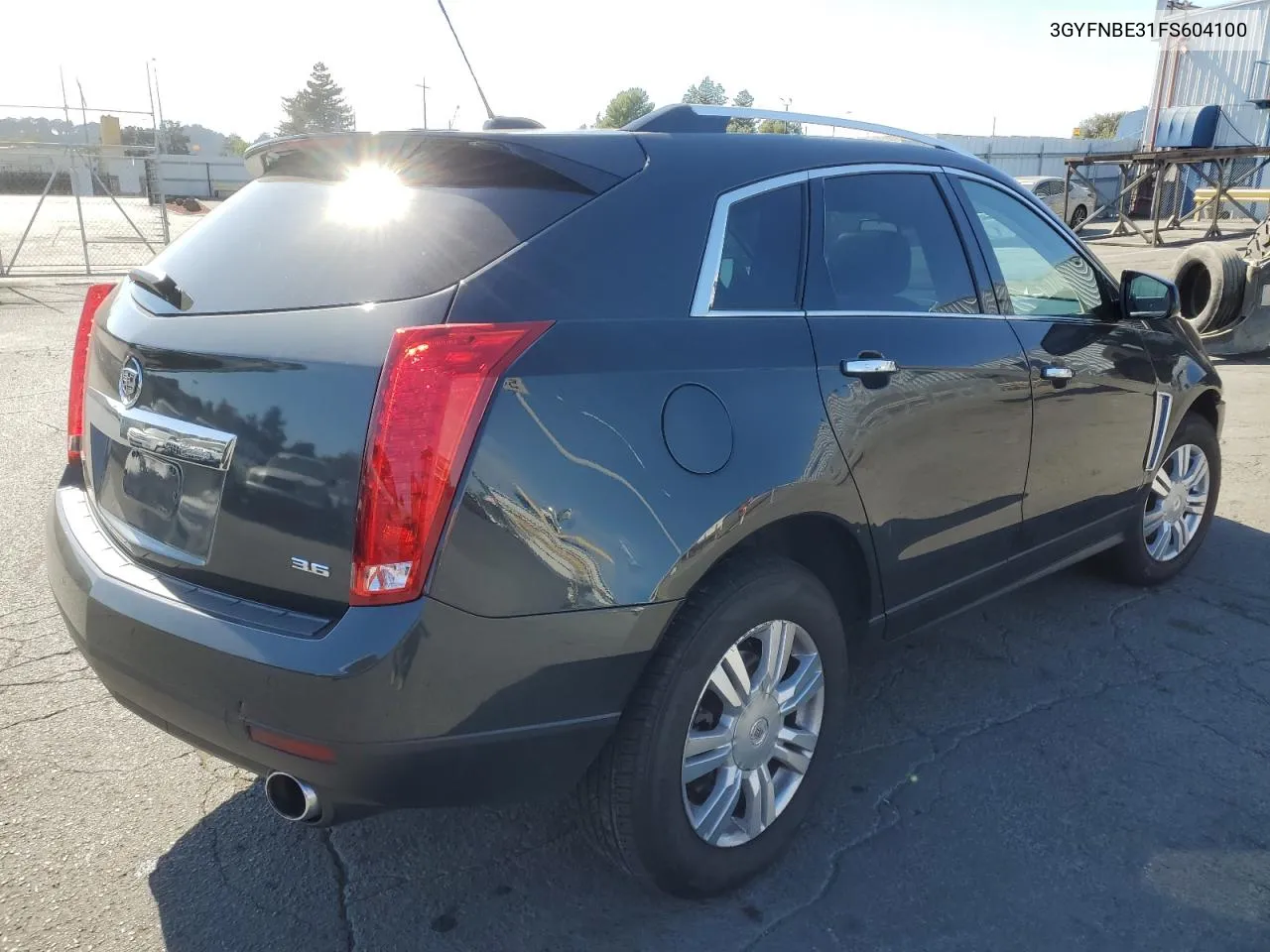 2015 Cadillac Srx Luxury Collection VIN: 3GYFNBE31FS604100 Lot: 74125434