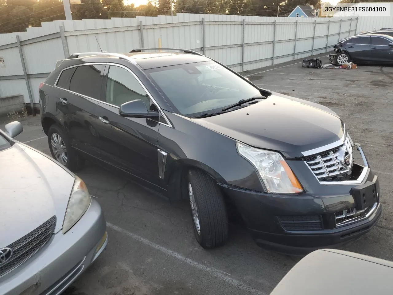 2015 Cadillac Srx Luxury Collection VIN: 3GYFNBE31FS604100 Lot: 74125434