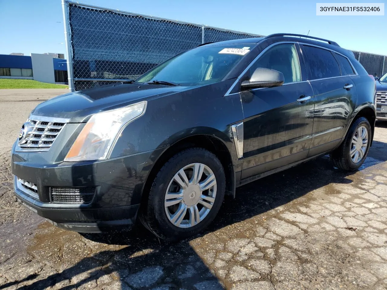 2015 Cadillac Srx VIN: 3GYFNAE31FS532406 Lot: 74242304