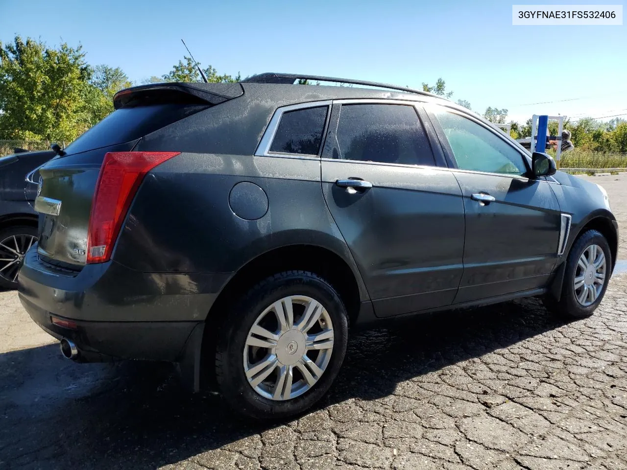 2015 Cadillac Srx VIN: 3GYFNAE31FS532406 Lot: 74242304