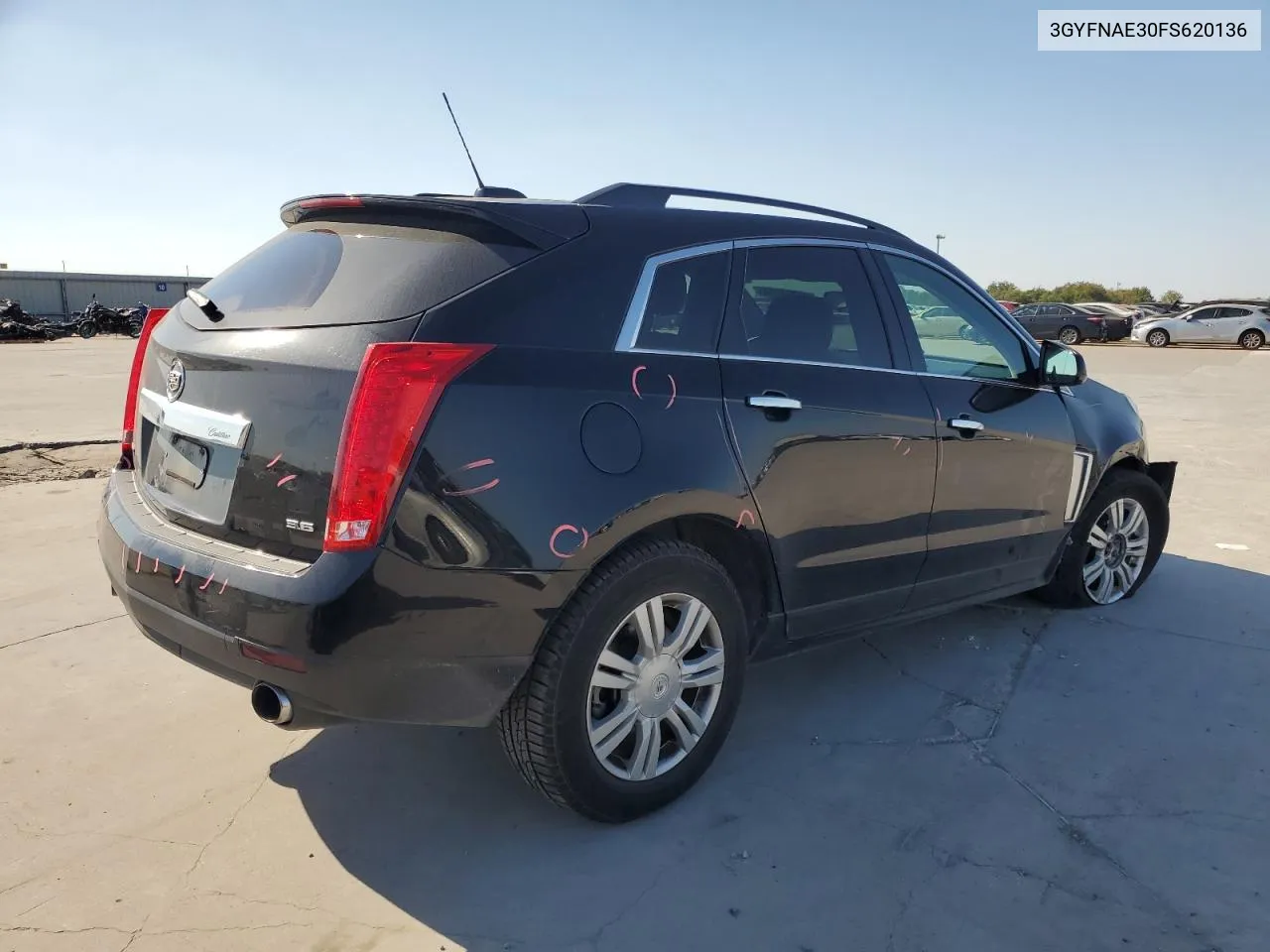 2015 Cadillac Srx VIN: 3GYFNAE30FS620136 Lot: 74263154