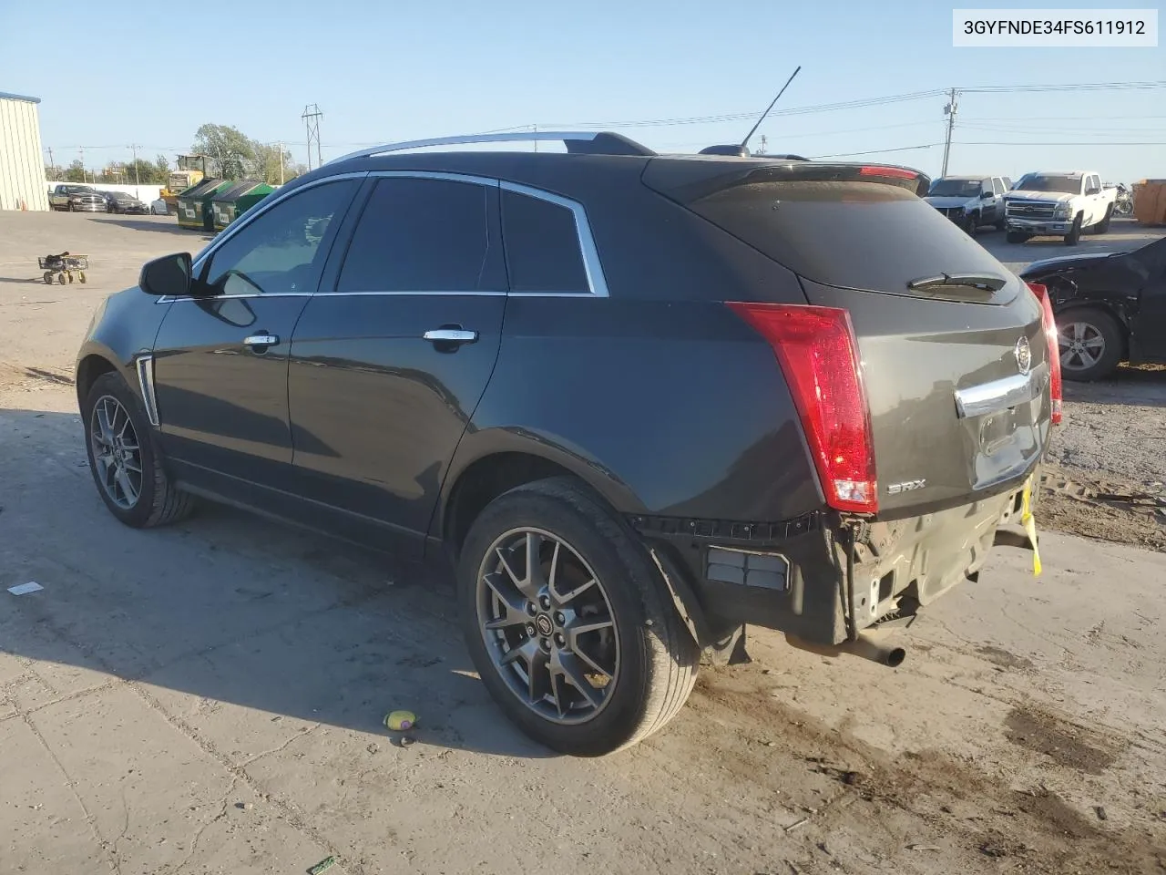 3GYFNDE34FS611912 2015 Cadillac Srx Premium Collection