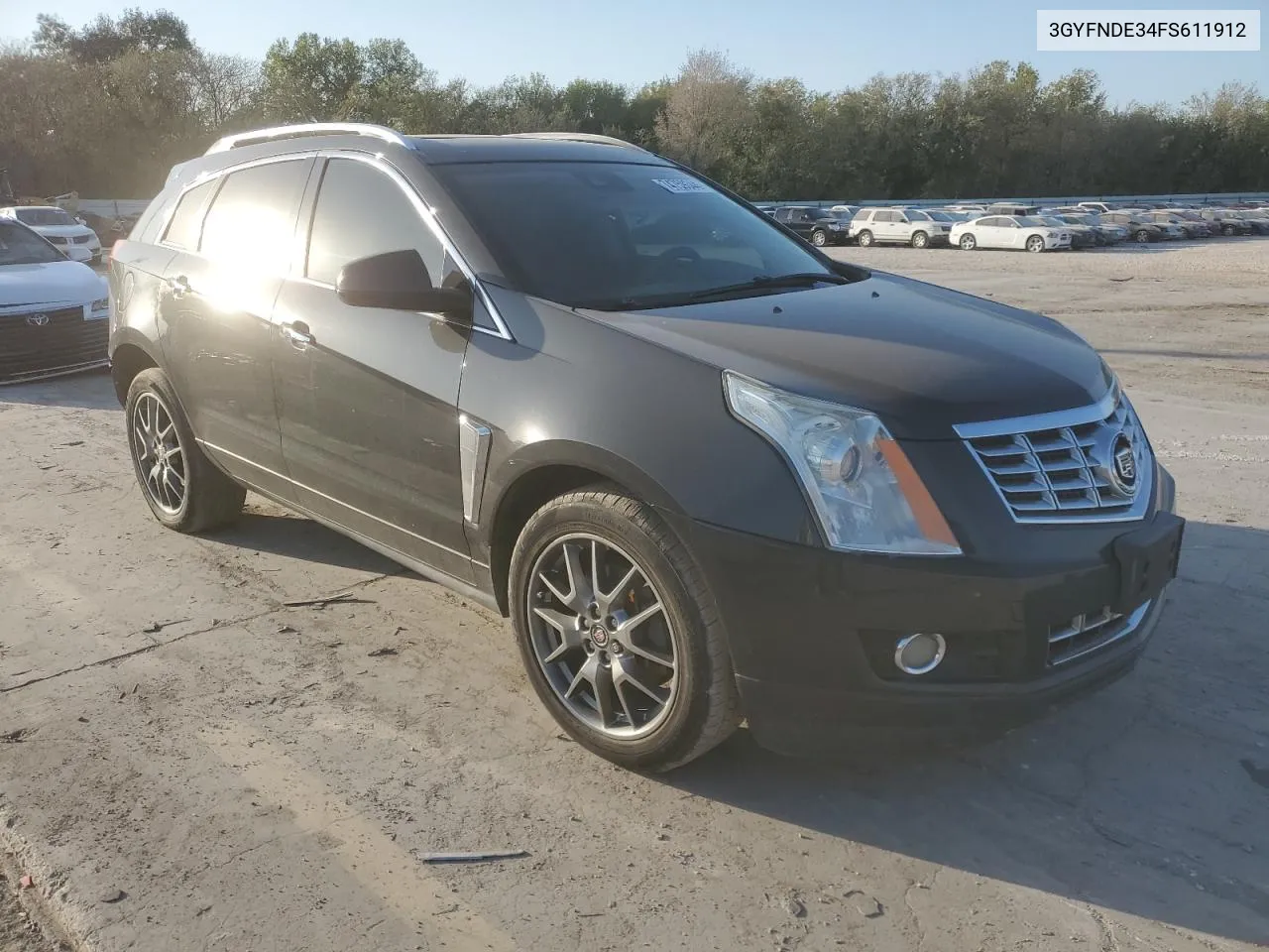 3GYFNDE34FS611912 2015 Cadillac Srx Premium Collection