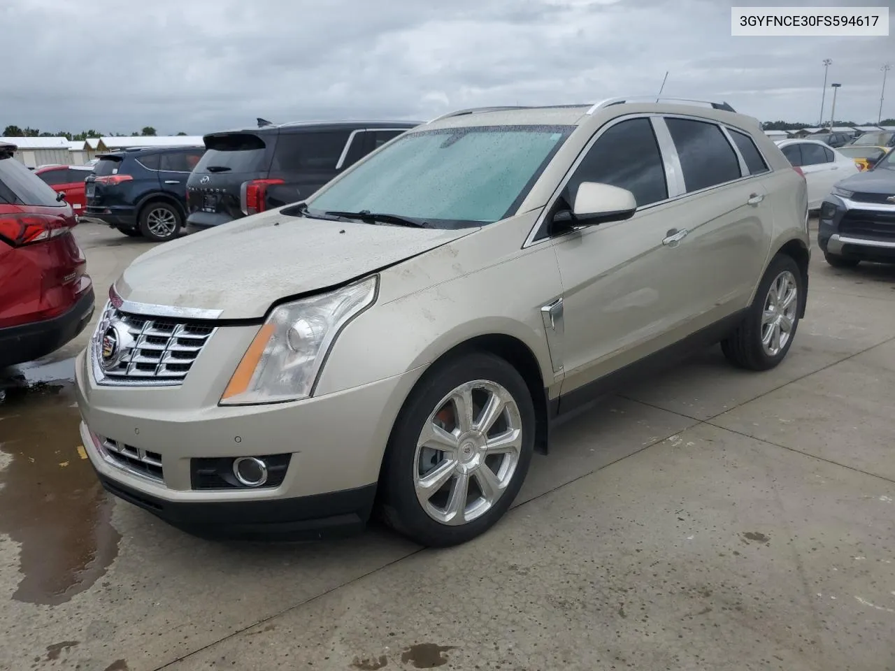 2015 Cadillac Srx Performance Collection VIN: 3GYFNCE30FS594617 Lot: 74858334