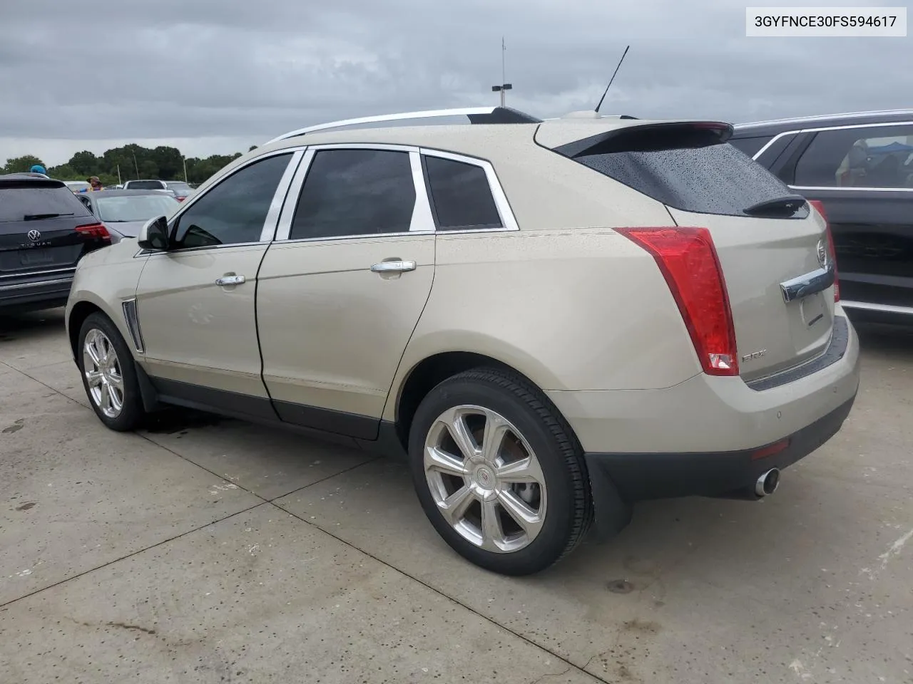 2015 Cadillac Srx Performance Collection VIN: 3GYFNCE30FS594617 Lot: 74858334