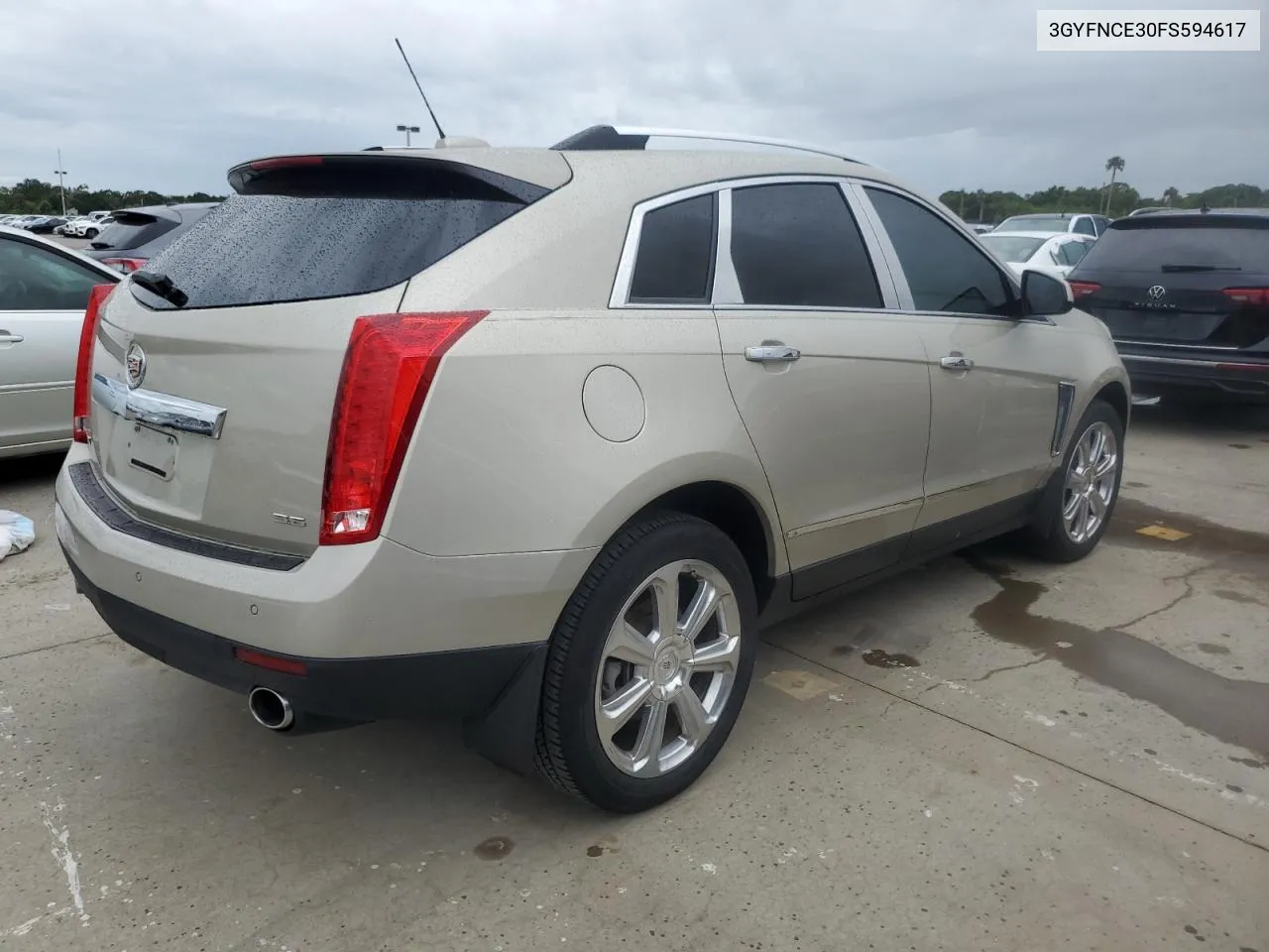 2015 Cadillac Srx Performance Collection VIN: 3GYFNCE30FS594617 Lot: 74858334