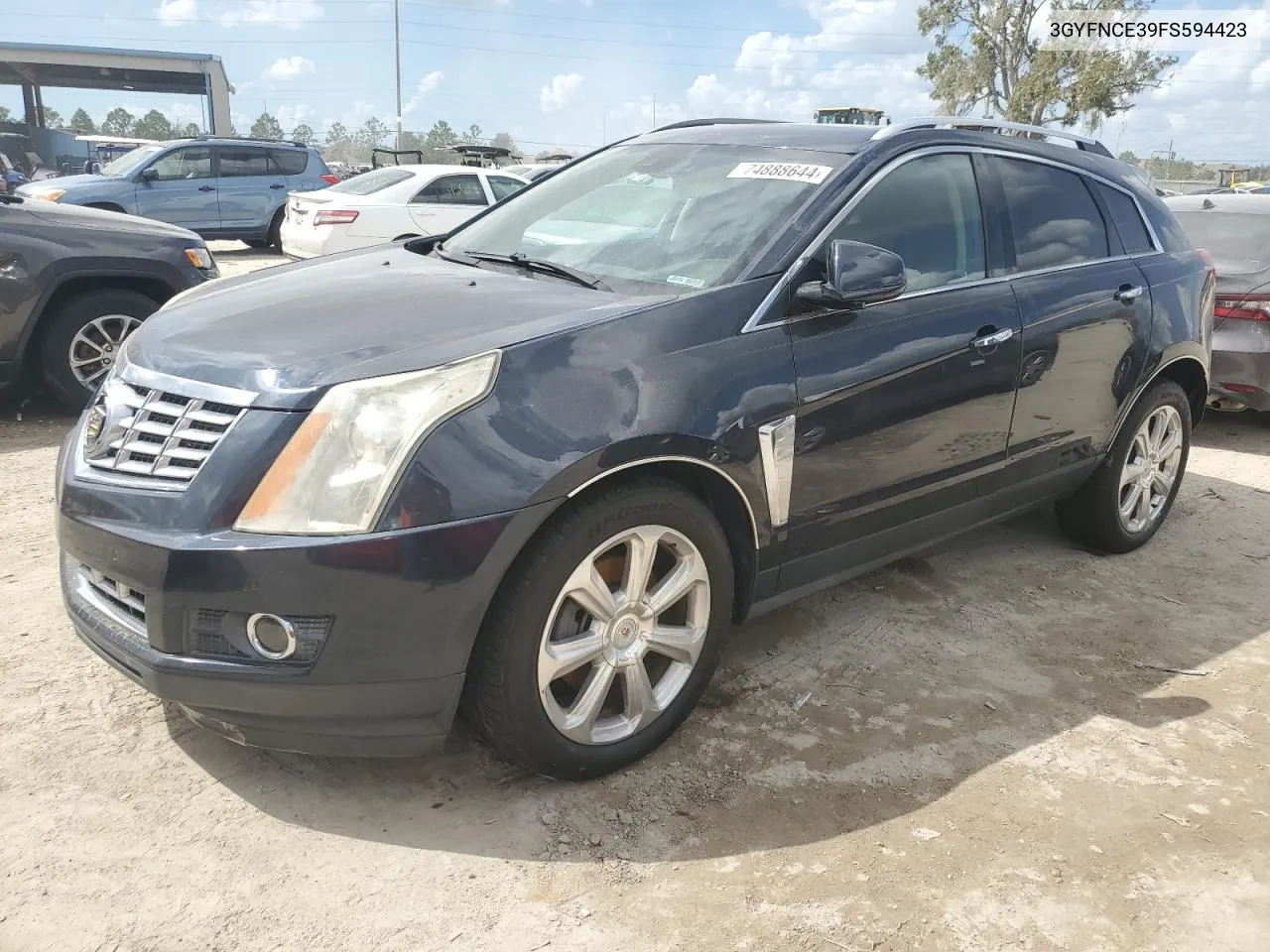 2015 Cadillac Srx Performance Collection VIN: 3GYFNCE39FS594423 Lot: 74888644