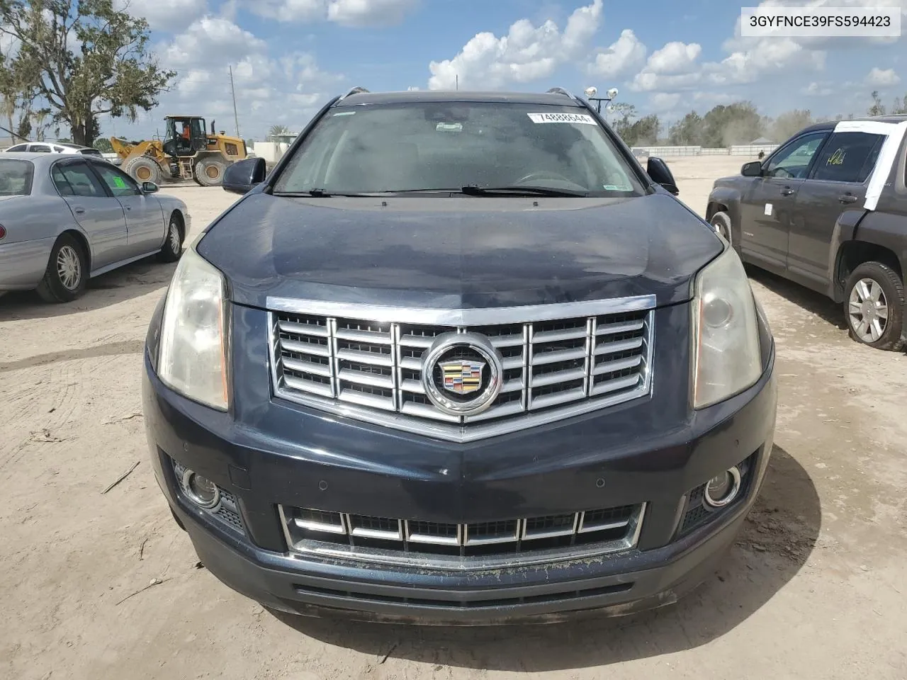 2015 Cadillac Srx Performance Collection VIN: 3GYFNCE39FS594423 Lot: 74888644