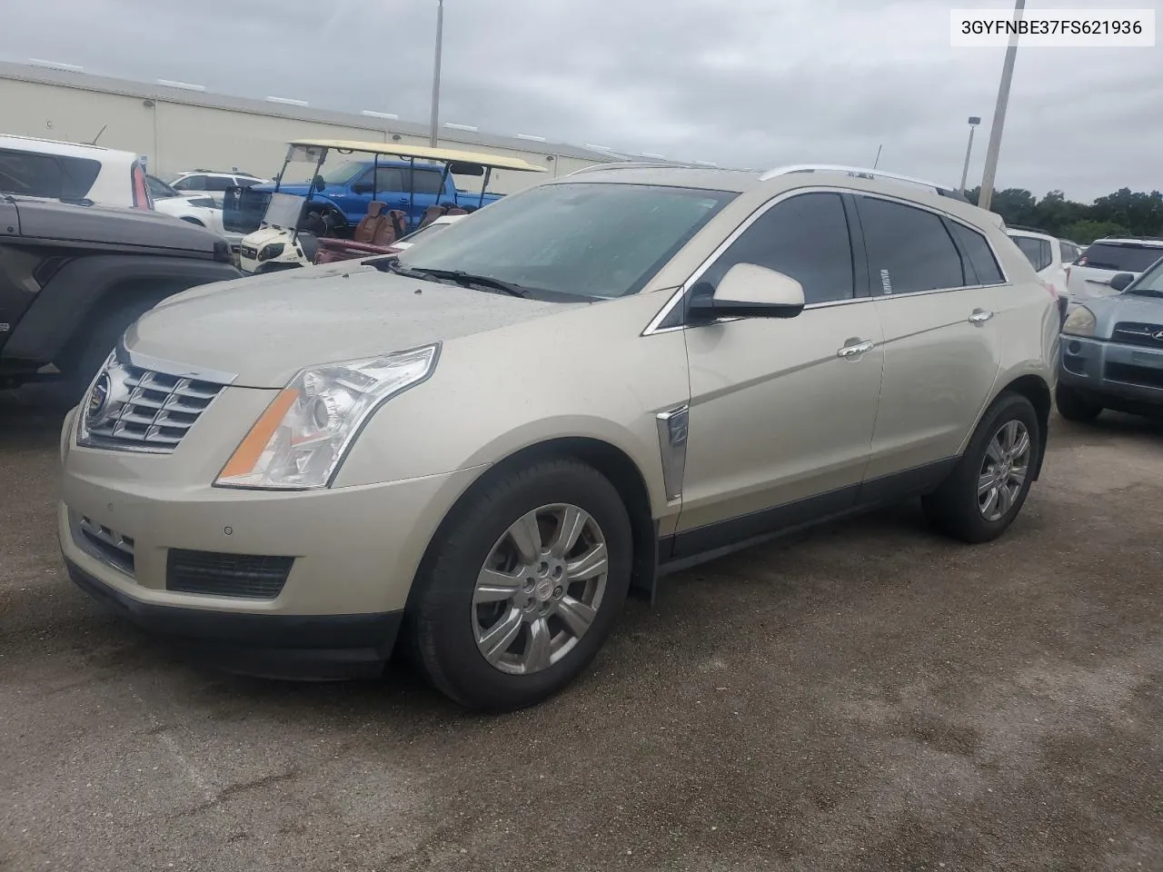 2015 Cadillac Srx Luxury Collection VIN: 3GYFNBE37FS621936 Lot: 74998514