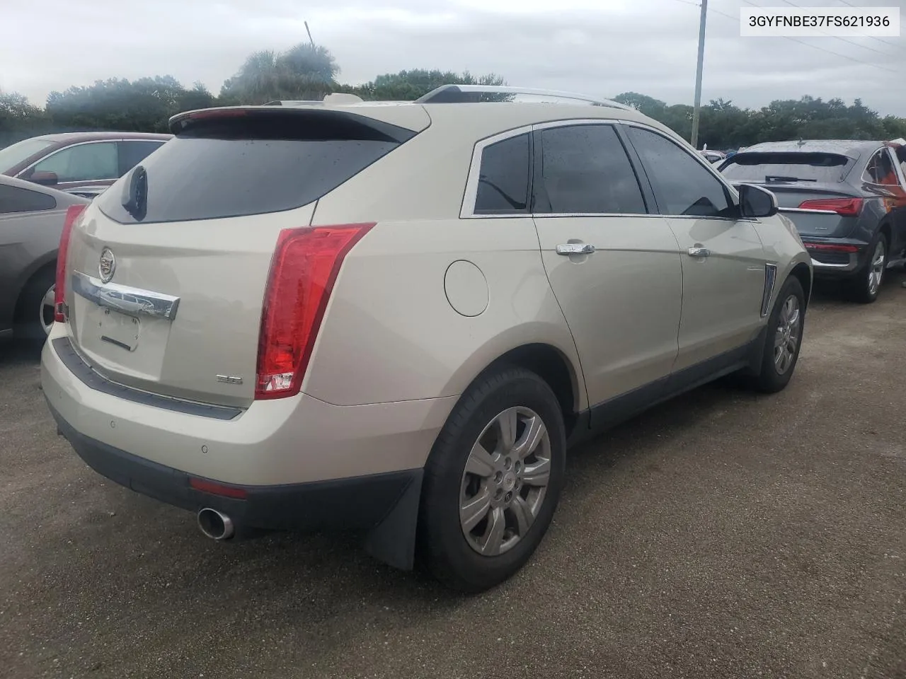 2015 Cadillac Srx Luxury Collection VIN: 3GYFNBE37FS621936 Lot: 74998514