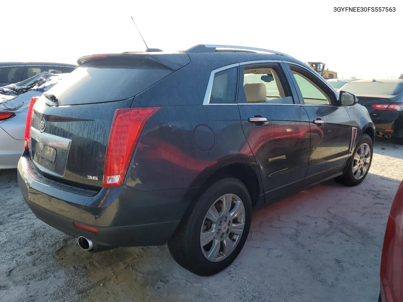 2015 Cadillac Srx Luxury Collection VIN: 3GYFNEE30FS557563 Lot: 75101764