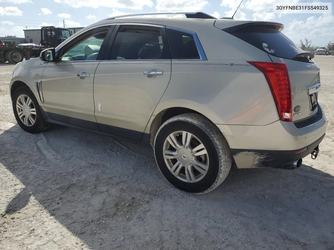 2015 Cadillac Srx Luxury Collection VIN: 3GYFNBE31FS549325 Lot: 75166934