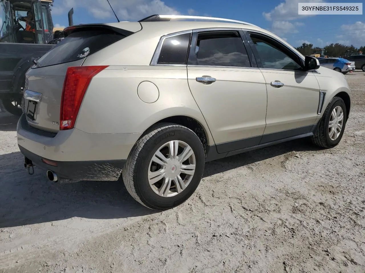 2015 Cadillac Srx Luxury Collection VIN: 3GYFNBE31FS549325 Lot: 75166934