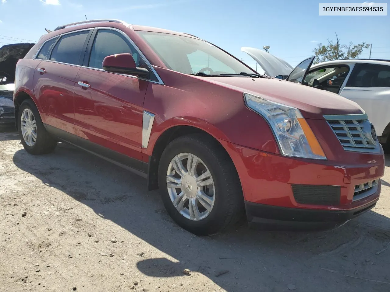 3GYFNBE36FS594535 2015 Cadillac Srx Luxury Collection