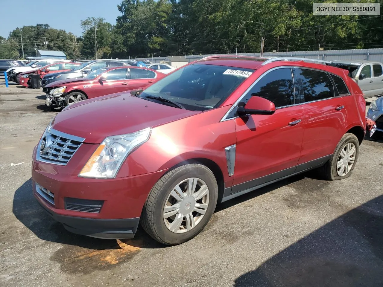 3GYFNEE30FS580891 2015 Cadillac Srx Luxury Collection