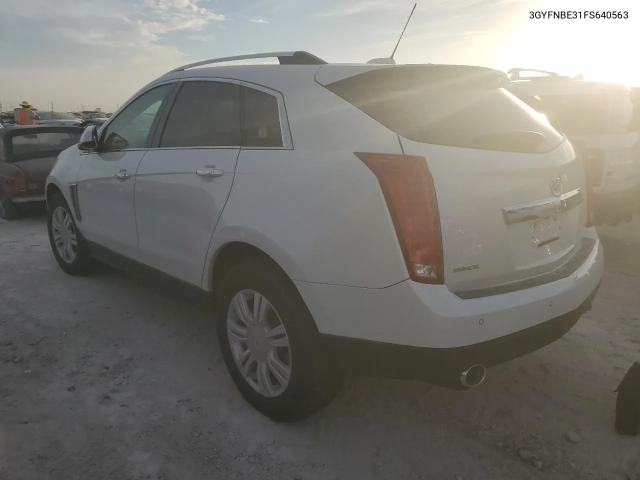 3GYFNBE31FS640563 2015 Cadillac Srx Luxury Collection