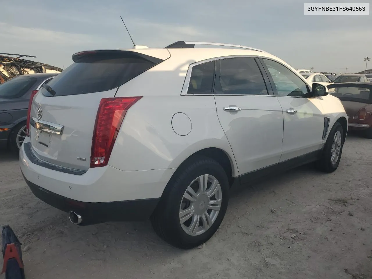 3GYFNBE31FS640563 2015 Cadillac Srx Luxury Collection