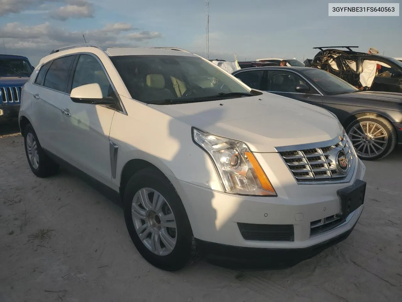 3GYFNBE31FS640563 2015 Cadillac Srx Luxury Collection