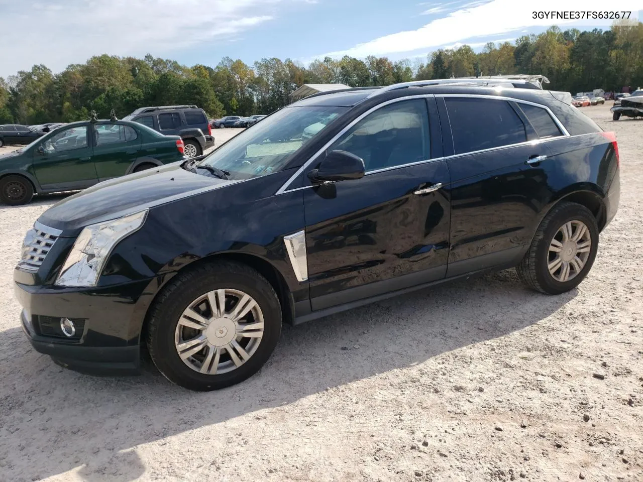 2015 Cadillac Srx Luxury Collection VIN: 3GYFNEE37FS632677 Lot: 76147274