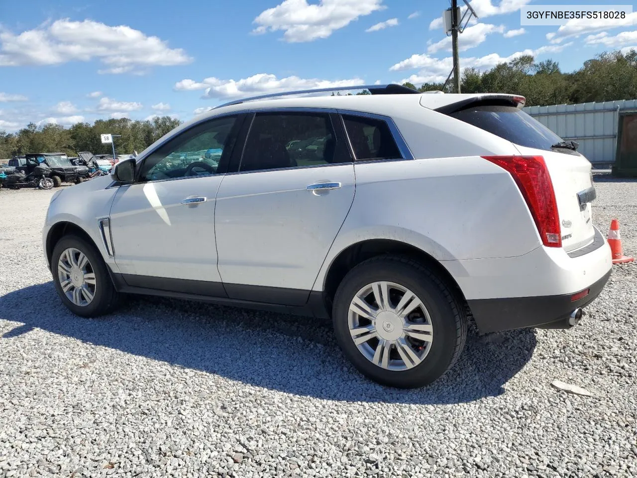 2015 Cadillac Srx Luxury Collection VIN: 3GYFNBE35FS518028 Lot: 76244624