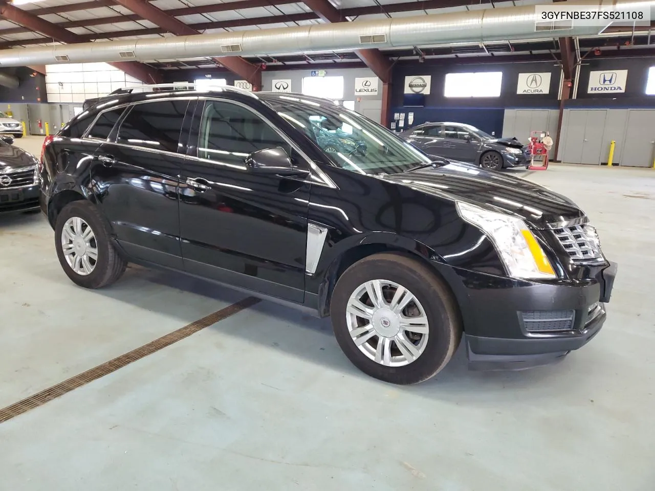 2015 Cadillac Srx Luxury Collection VIN: 3GYFNBE37FS521108 Lot: 76310764