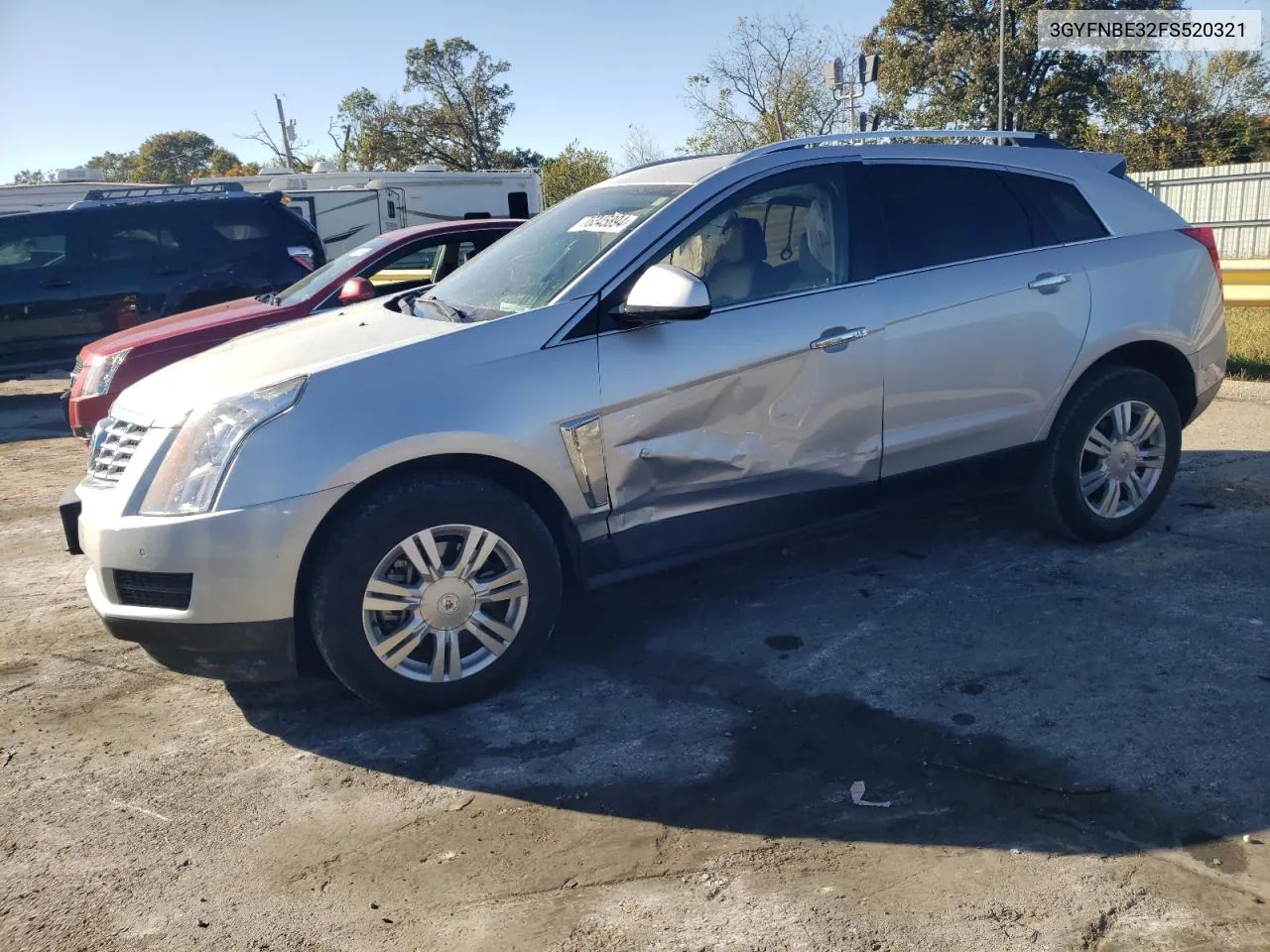 2015 Cadillac Srx Luxury Collection VIN: 3GYFNBE32FS520321 Lot: 76345894