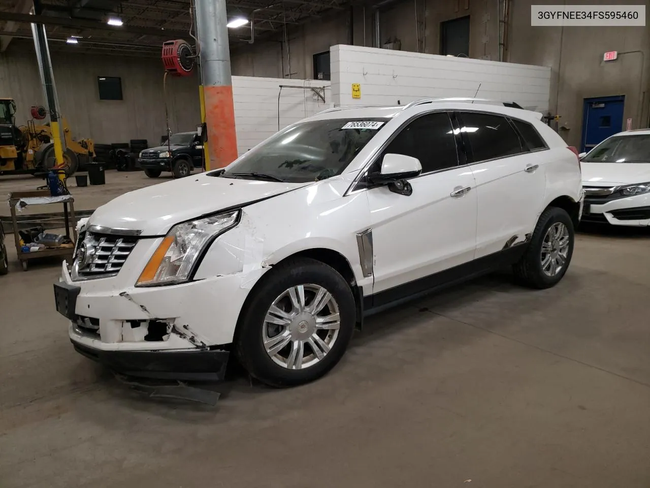 2015 Cadillac Srx Luxury Collection VIN: 3GYFNEE34FS595460 Lot: 76536074