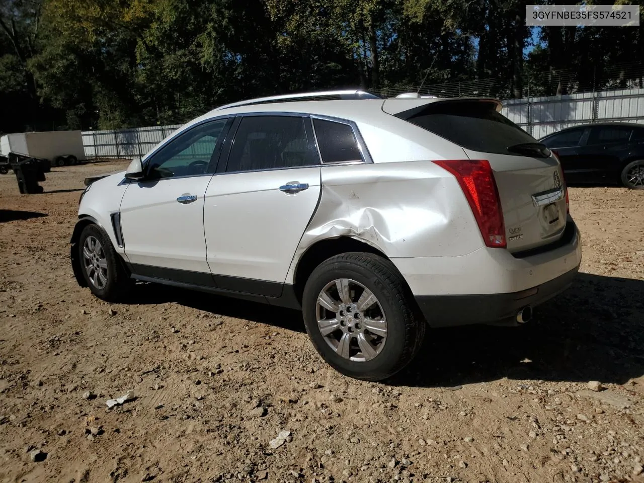 3GYFNBE35FS574521 2015 Cadillac Srx Luxury Collection