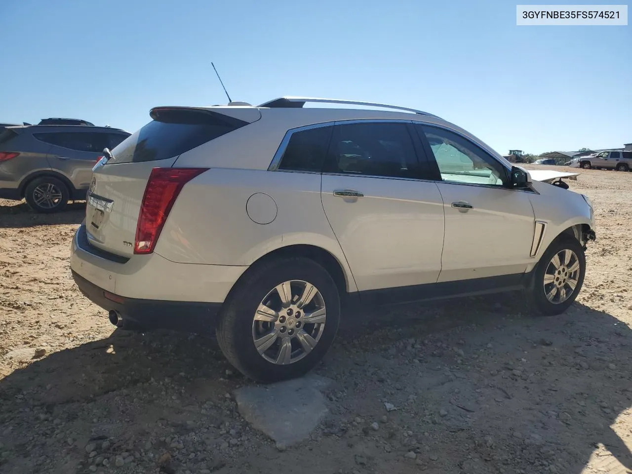 3GYFNBE35FS574521 2015 Cadillac Srx Luxury Collection