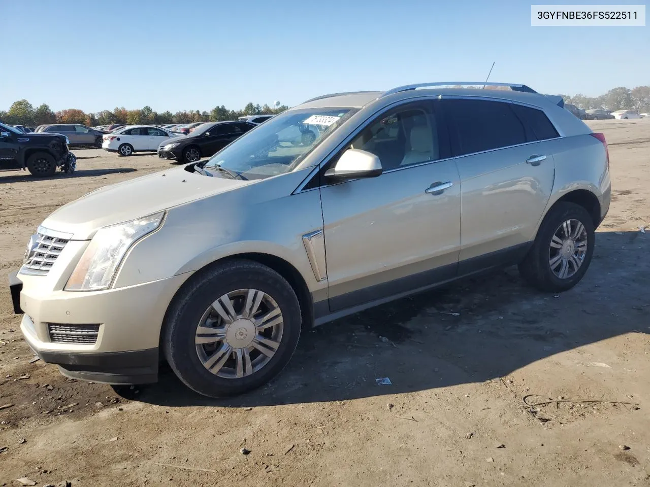 2015 Cadillac Srx Luxury Collection VIN: 3GYFNBE36FS522511 Lot: 76733324