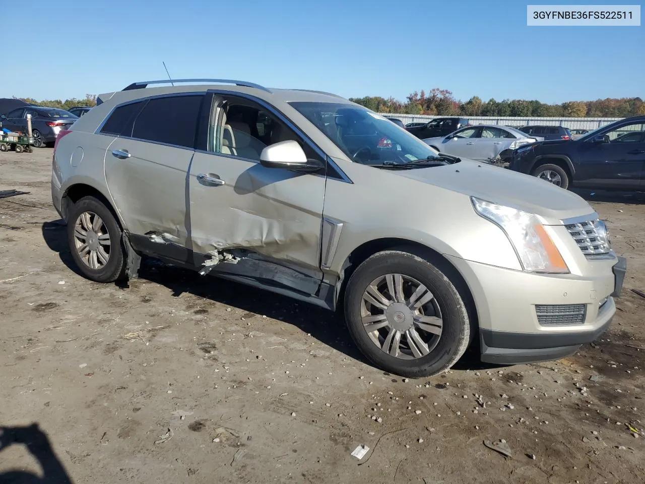 2015 Cadillac Srx Luxury Collection VIN: 3GYFNBE36FS522511 Lot: 76733324