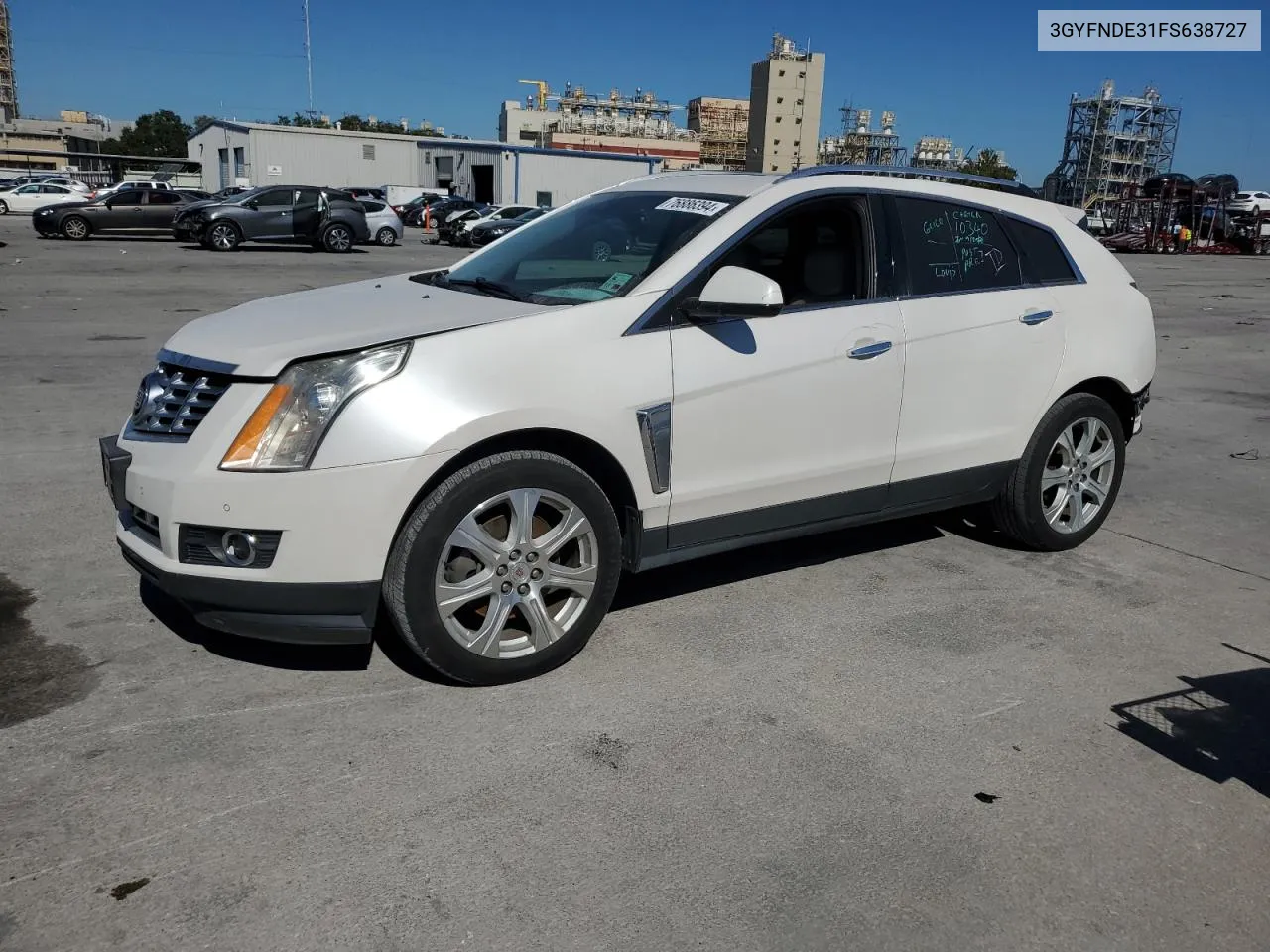 3GYFNDE31FS638727 2015 Cadillac Srx Premium Collection