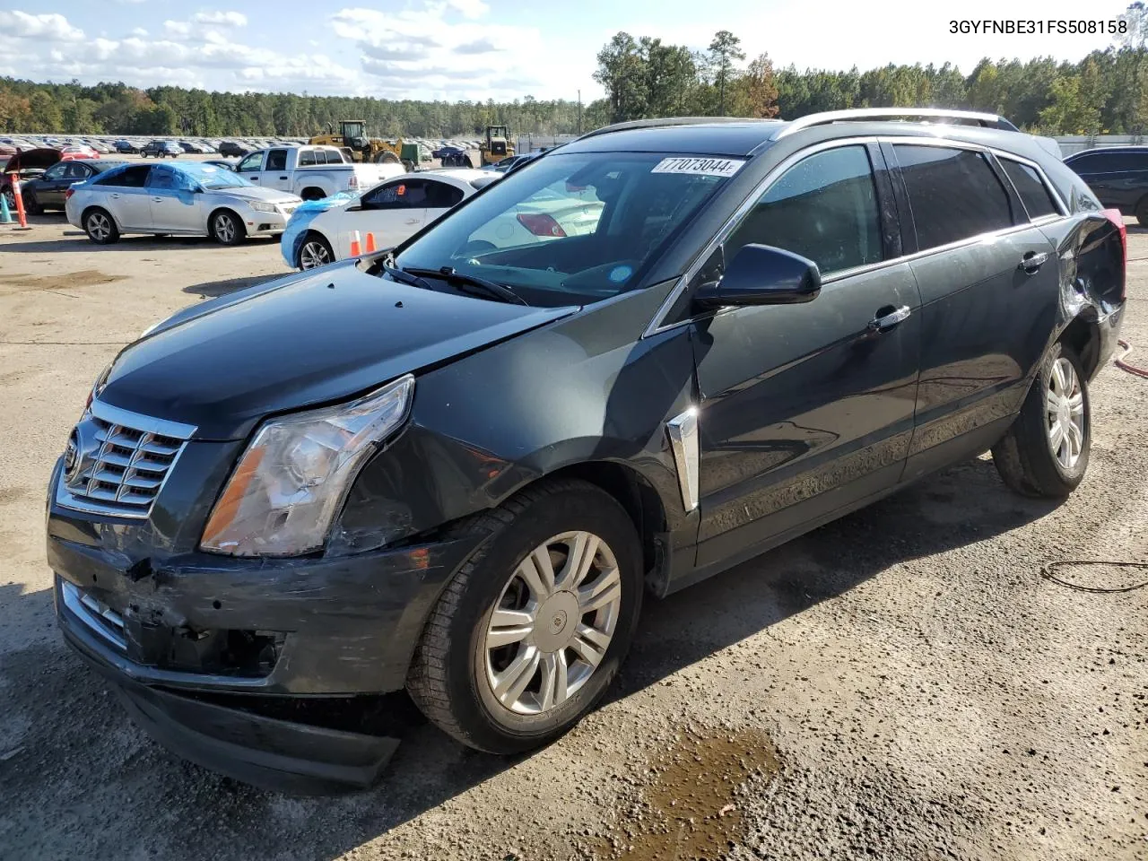 2015 Cadillac Srx Luxury Collection VIN: 3GYFNBE31FS508158 Lot: 77073044