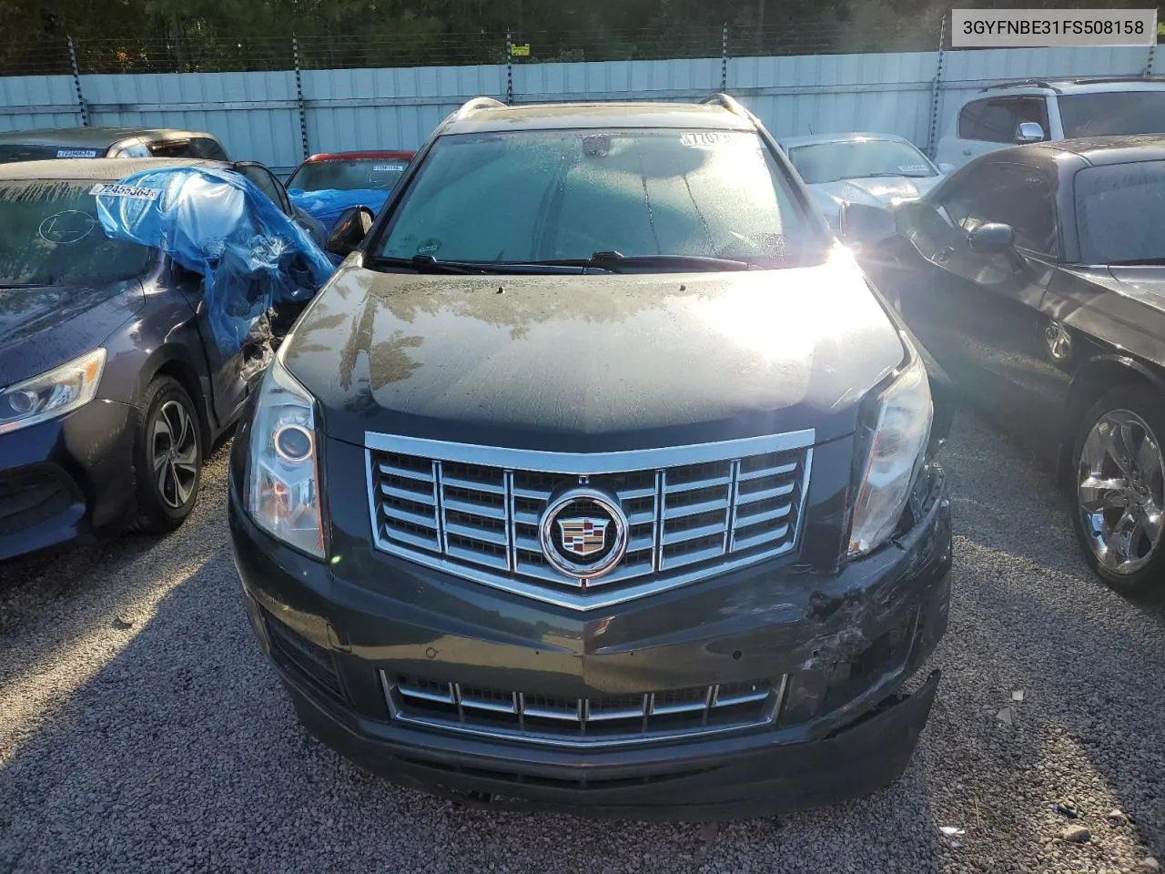 2015 Cadillac Srx Luxury Collection VIN: 3GYFNBE31FS508158 Lot: 77073044