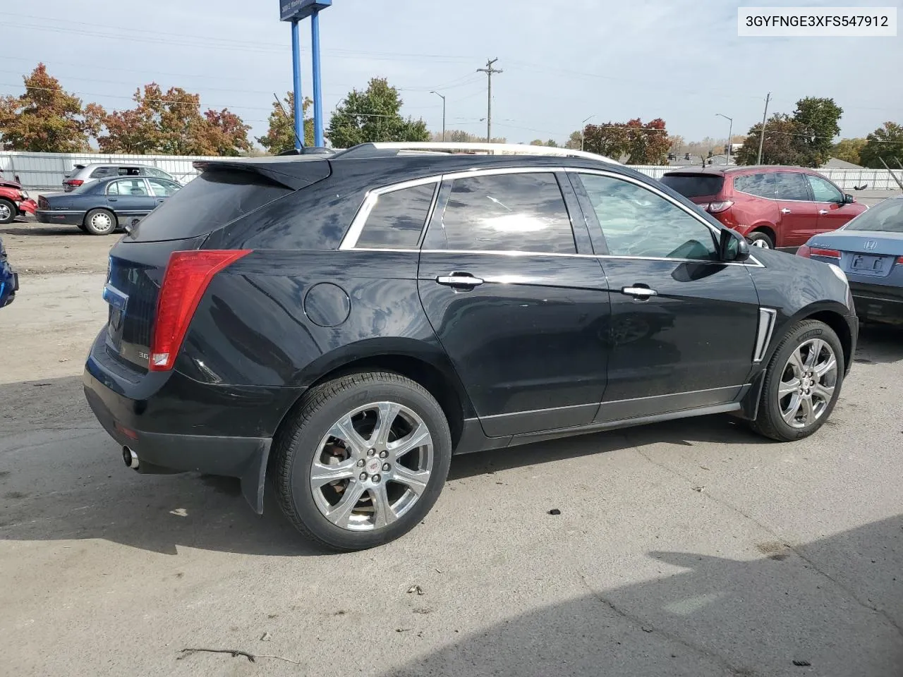 2015 Cadillac Srx Premium Collection VIN: 3GYFNGE3XFS547912 Lot: 77175244