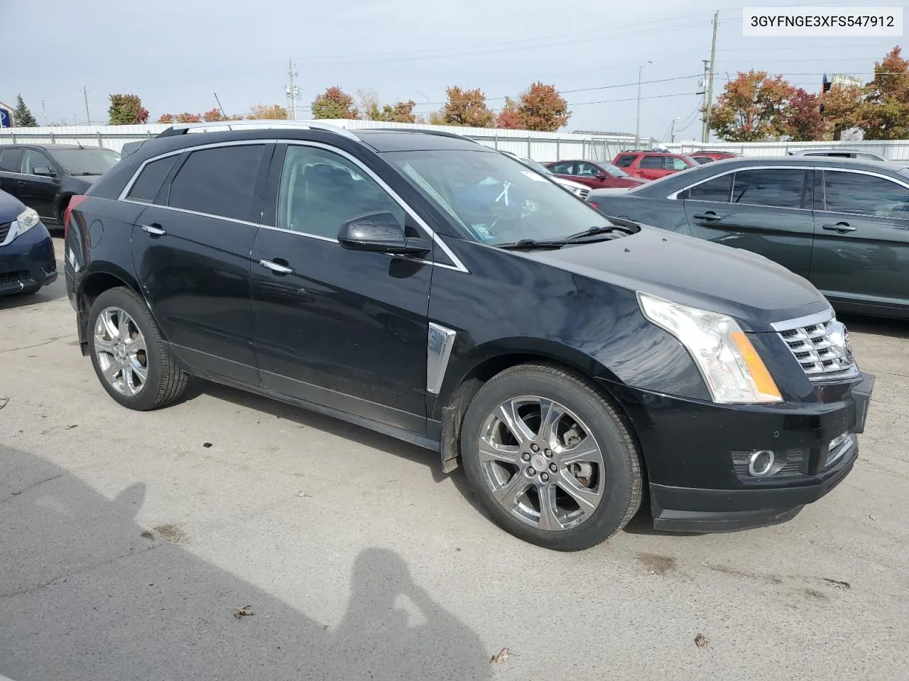 2015 Cadillac Srx Premium Collection VIN: 3GYFNGE3XFS547912 Lot: 77175244