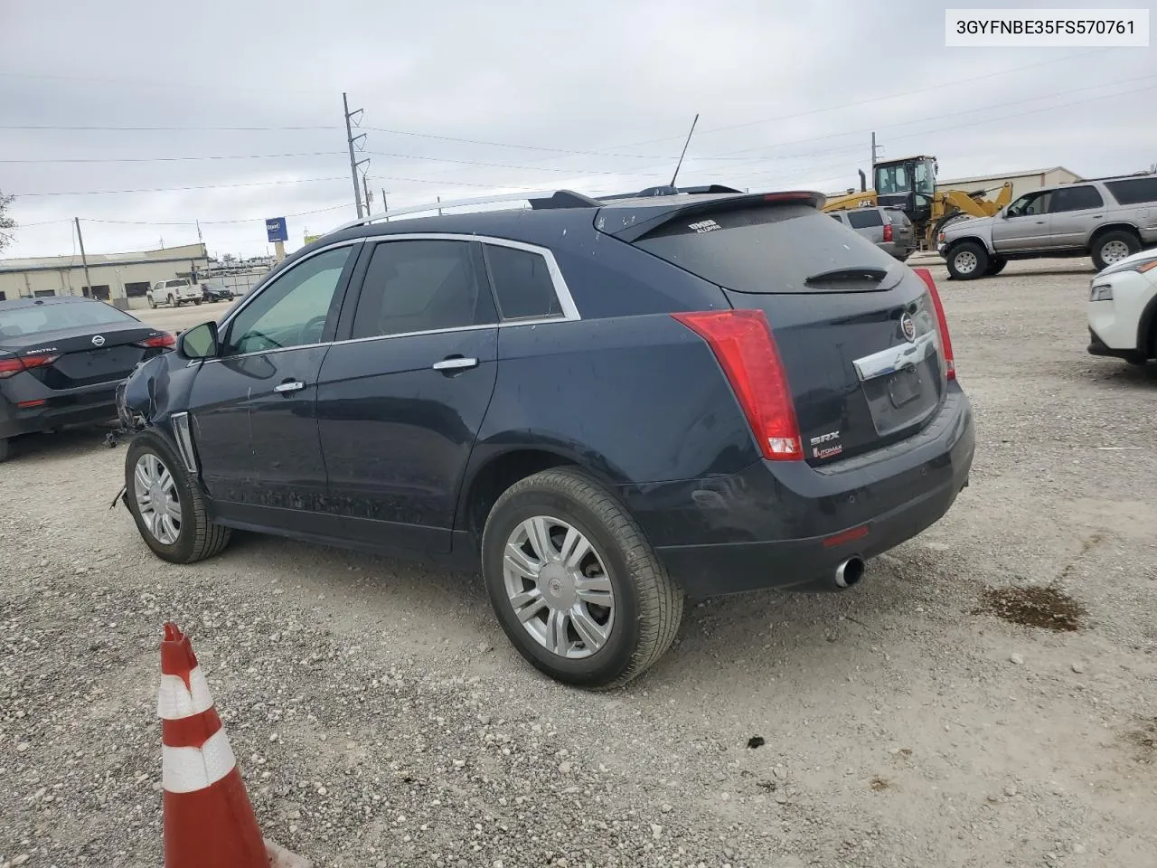 3GYFNBE35FS570761 2015 Cadillac Srx Luxury Collection