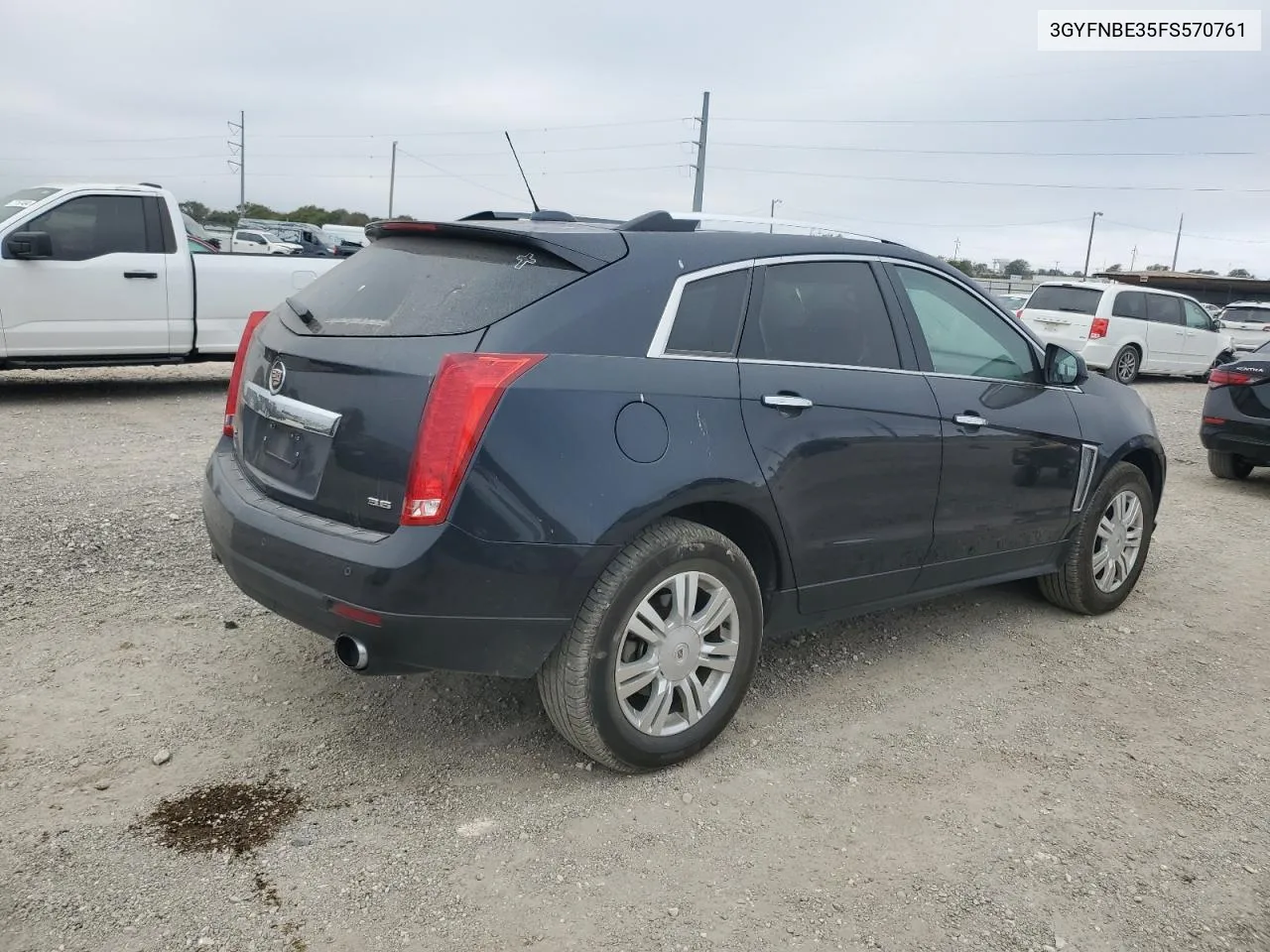 3GYFNBE35FS570761 2015 Cadillac Srx Luxury Collection