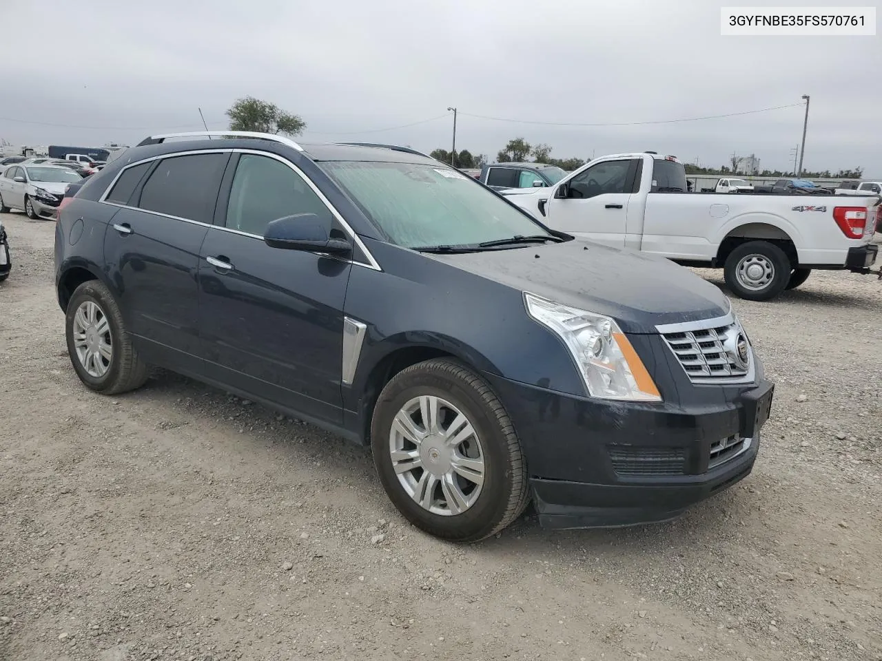 3GYFNBE35FS570761 2015 Cadillac Srx Luxury Collection