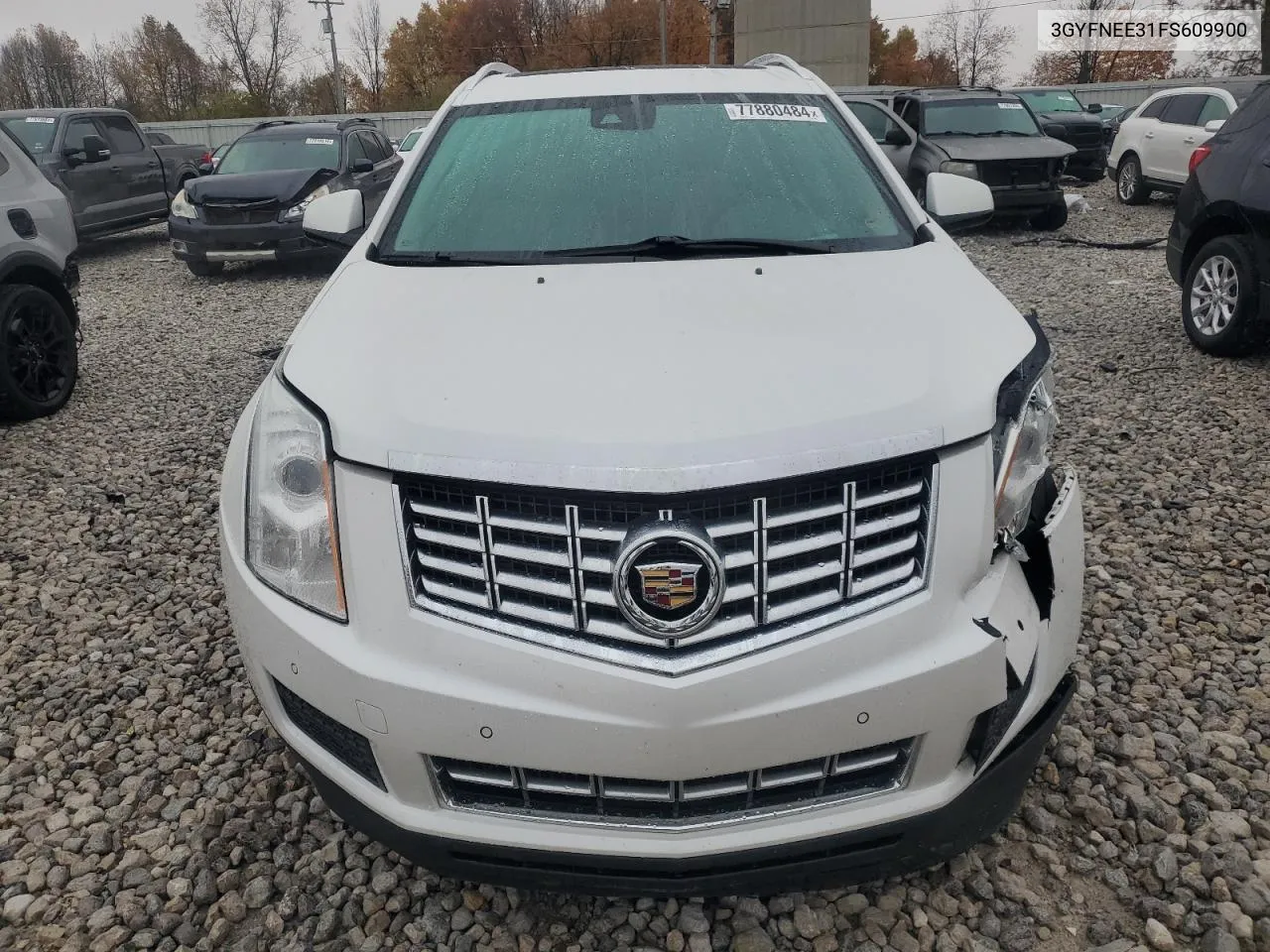 2015 Cadillac Srx Luxury Collection VIN: 3GYFNEE31FS609900 Lot: 77880484