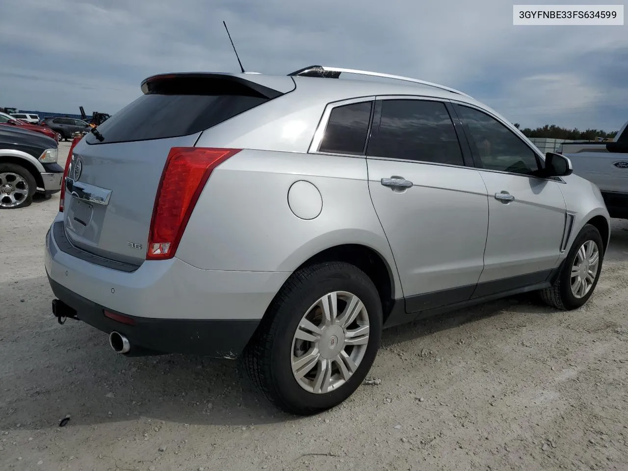 2015 Cadillac Srx Luxury Collection VIN: 3GYFNBE33FS634599 Lot: 78059384