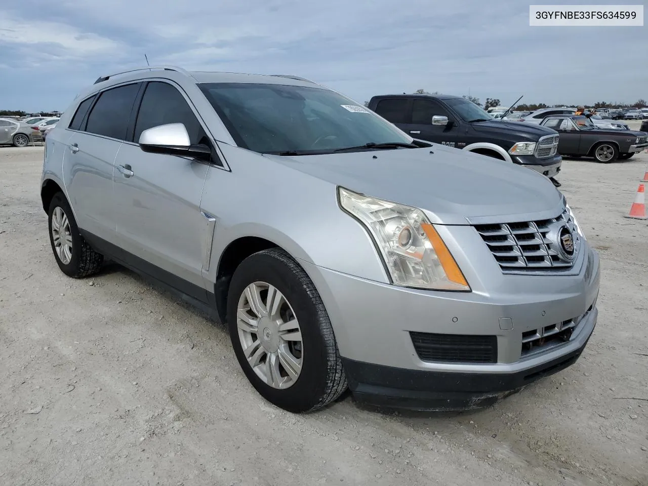 2015 Cadillac Srx Luxury Collection VIN: 3GYFNBE33FS634599 Lot: 78059384