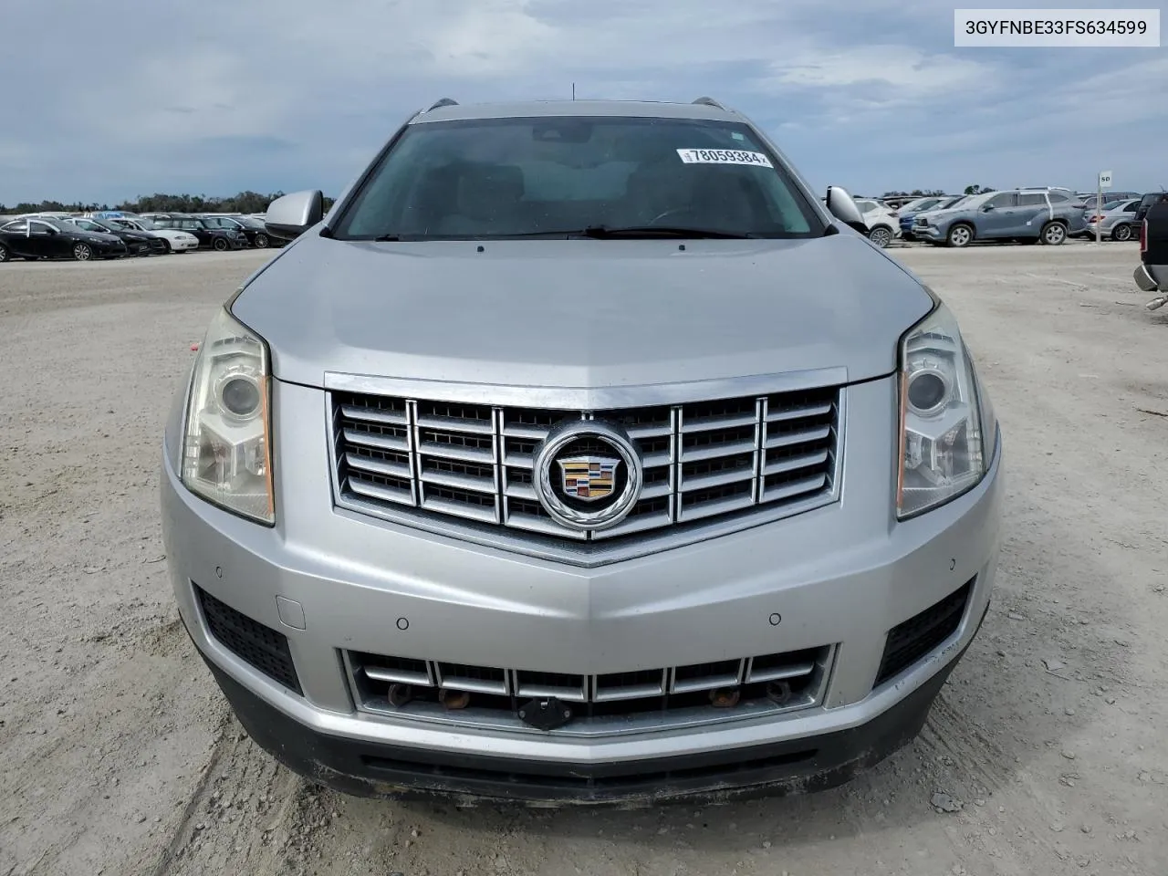 2015 Cadillac Srx Luxury Collection VIN: 3GYFNBE33FS634599 Lot: 78059384