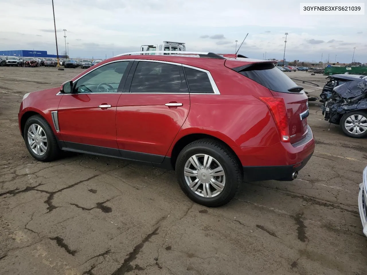 2015 Cadillac Srx Luxury Collection VIN: 3GYFNBE3XFS621039 Lot: 78359174