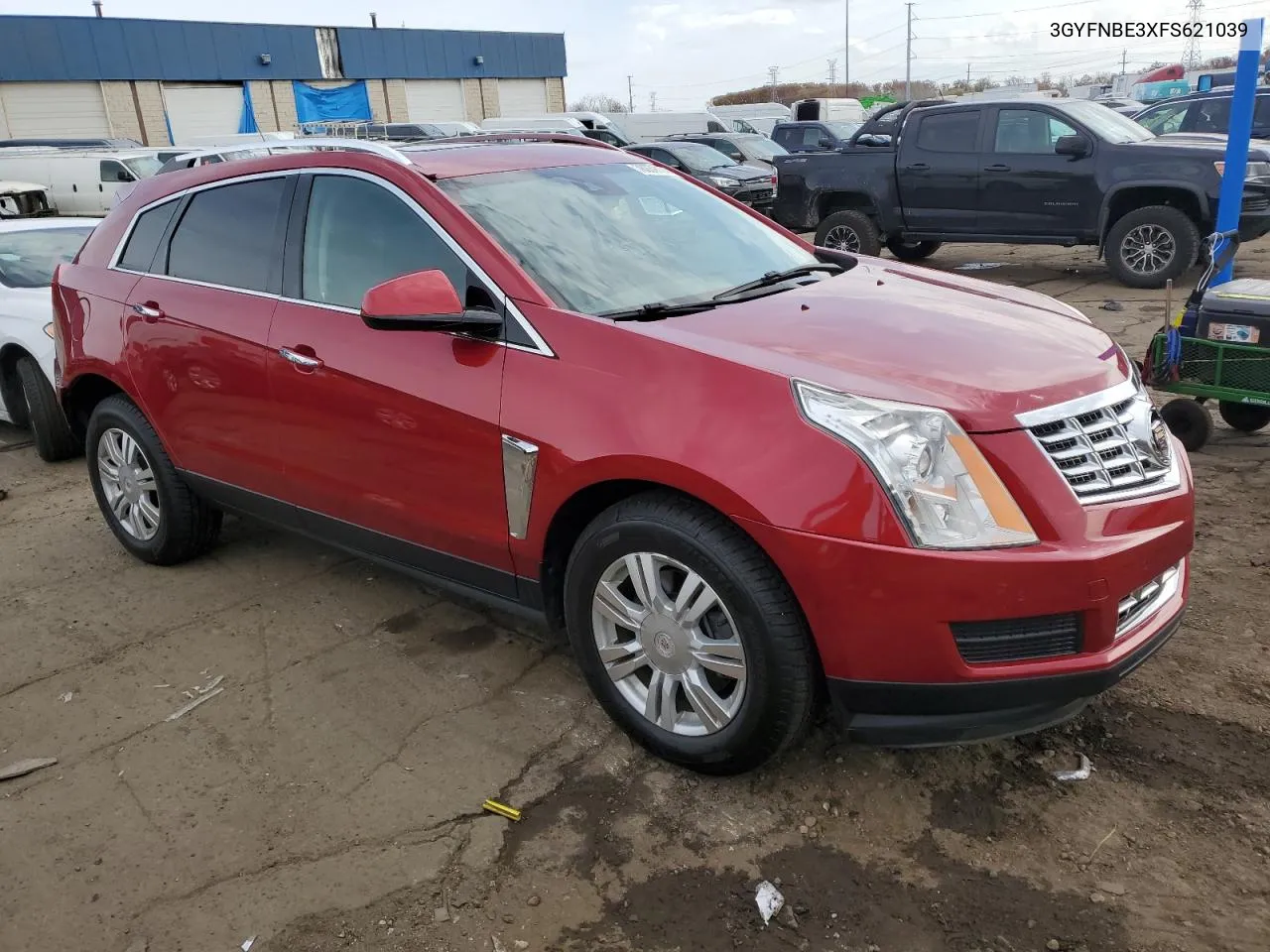 2015 Cadillac Srx Luxury Collection VIN: 3GYFNBE3XFS621039 Lot: 78359174